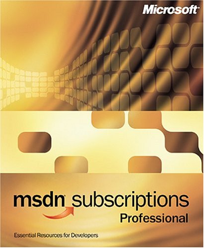 Microsoft MSDN Professional Subcription 7.0 [Old Version]