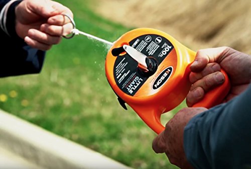 Keson G130 Giant Chalk Line Reel, 24-Ounce Chalk Capacity, 130-Foot