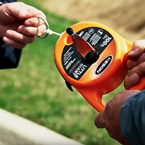 Keson G130 Giant Chalk Line Reel, 24-Ounce Chalk Capacity, 130-Foot