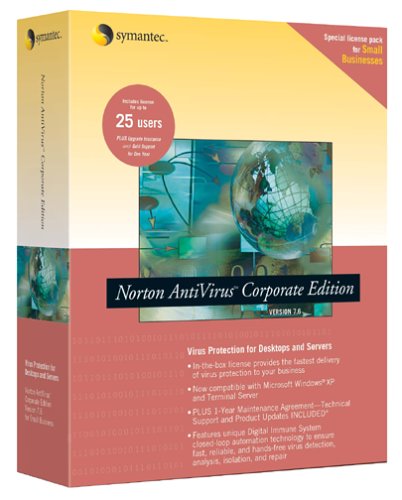 Norton AntiVirus 7.6 Corped SMB & MSE (25-user)