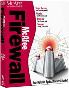 mcafee firewall (jewel case)