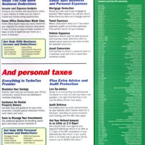 TurboTax 2001 Home & Business