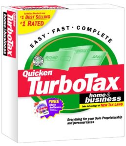 turbotax 2001 home & business