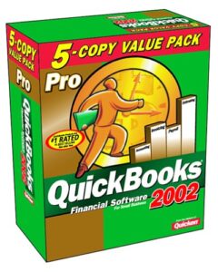 quickbooks pro 2002 5-user