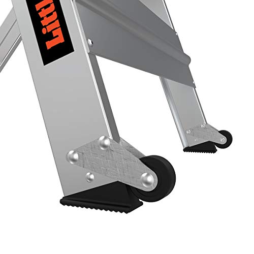 Little Giant Ladders, Safety Step, 3-Step, 3 Foot, Step Stool, Aluminum, Type 1A, 300 lbs Weight Rating, (10310BA)