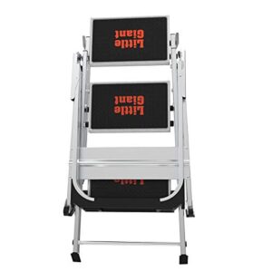 Little Giant Ladders, Safety Step, 3-Step, 3 Foot, Step Stool, Aluminum, Type 1A, 300 lbs Weight Rating, (10310BA)