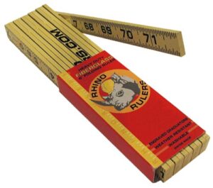 rhino rulers 55115 oversize brick spacing ruler