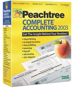 peachtree complete accounting 2003