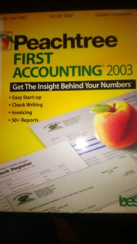 Peachtree First Accounting 2003