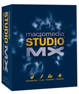 macromedia studio mx-mac
