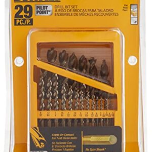 DEWALT Drill Bit Set with Metal Index, 29-Piece (DW1969)