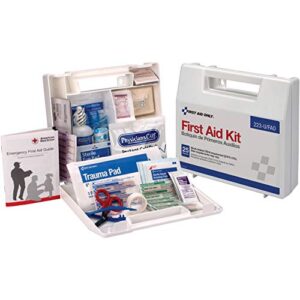 first aid only 223-u 25-person emergency first aid kit for home, work, and travel, 107 pieces