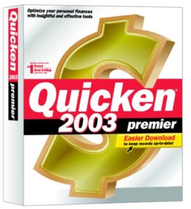 quicken 2003 premier