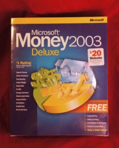 microsoft money 2003 deluxe [old version]