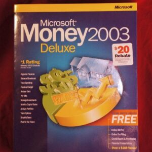Microsoft Money 2003 Deluxe [OLD VERSION]