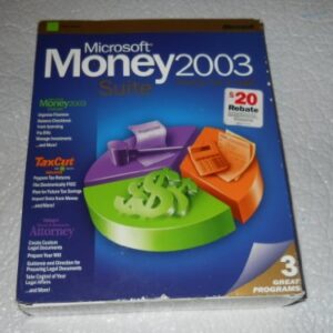 Microsoft Money 2003 Suite [OLD VERSION]