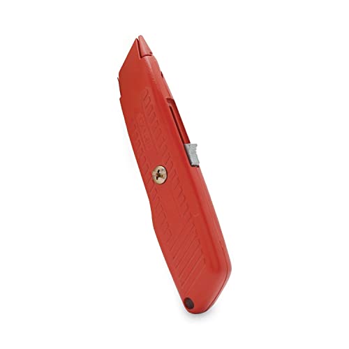 STANLEY Utility Knife, Interlock Safety, Self-Retracting, Round Point Blade (10-189C)