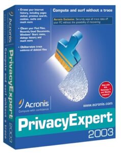 acronis privacyexpert 2003