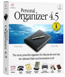 personal organizer 4.5