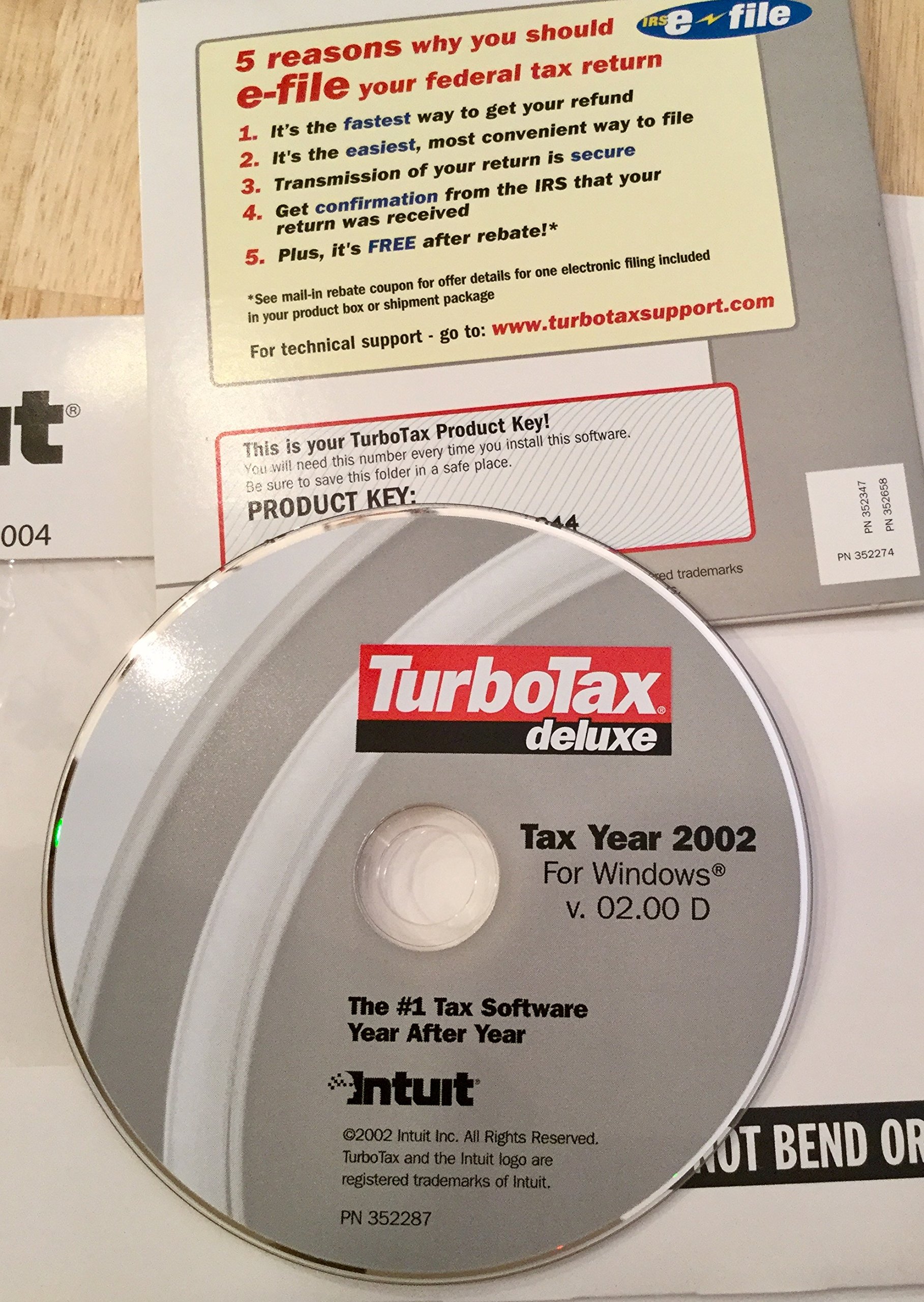 TurboTax Deluxe 2002