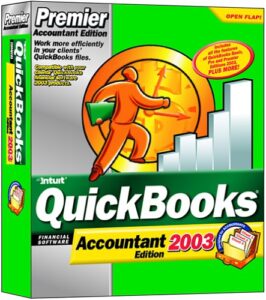 quickbooks premier accountant edition 2003