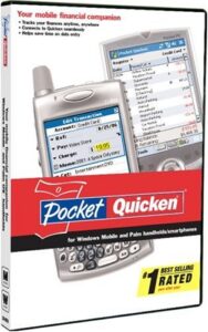 pocket quicken v2.0 for palm os 2.0 or higher (dvd style box)
