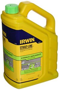 irwin strait-line marking chalk, standard, fluorescent green, 5 lbs (65106)