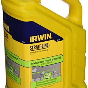 IRWIN STRAIT-LINE Marking Chalk, Standard, Fluorescent Green, 5 lbs (65106)