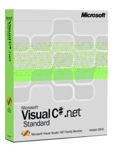 microsoft visual c# .net standard 2003 old version