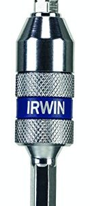 IRWIN Tools 2-1/2 Inch Speedbor Lock N' Load Quick Change Bit Holder (4935703),Silver