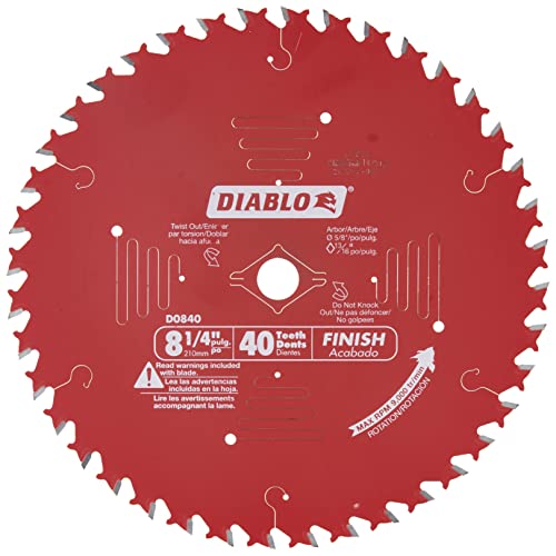 Freud 8-1/4-Inch 40 Tooth ATB Finishing Saw Blade