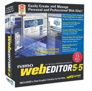 namo webeditor 5.5 - namo interactive