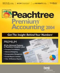 peachtree premium accounting 2004