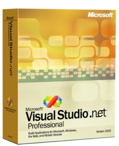 microsoft visual studio .net professional 2003 upgrade from 2002 [old version]