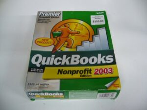 quickbooks premier nonprofit edition 2003