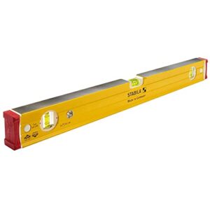 stabila 38624-24-inch builders level, magnetic, high strength frame, accuracy certified professional level
