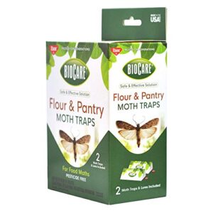 BioCare Flour and Pantry Moth Traps with Lures, 2 Count