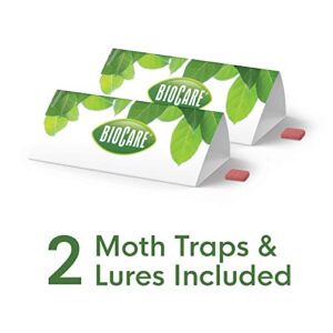 BioCare Flour and Pantry Moth Traps with Lures, 2 Count