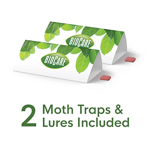 BioCare Flour and Pantry Moth Traps with Lures, 2 Count