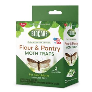 BioCare Flour and Pantry Moth Traps with Lures, 2 Count