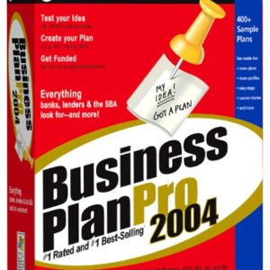 Business Plan Pro 2004 [Old Version]