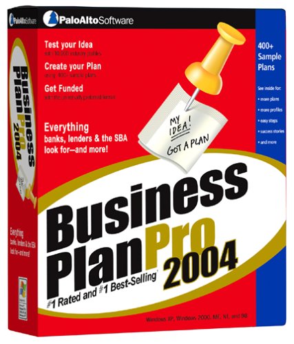 Business Plan Pro 2004 [Old Version]