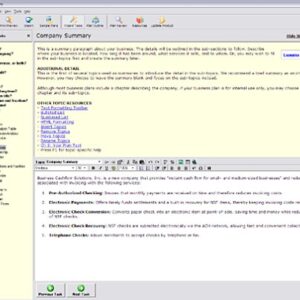 Business Plan Pro 2004 [Old Version]