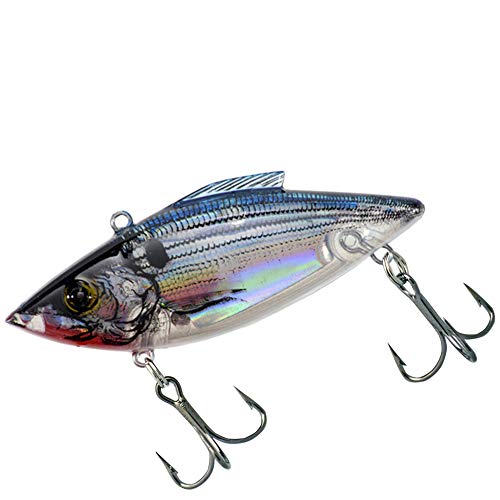 Rat-L-Trap Lures 1/2 Ounce Trap (Lectric Silver)