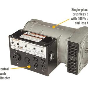 NorthStar Belt Driven Generator Head - 10,000 Surge Watts, 9,600 Rated Watts, 18 HP Required