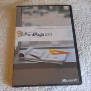 Microsoft FrontPage 2003 - Old Version