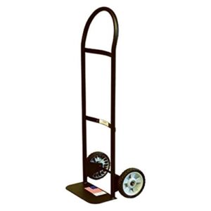 milwaukee hand trucks 30151 flow back handle truck with 7-inch puncture proof tires