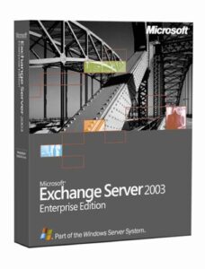 microsoft exchange server enterprise 2003 (25-client) old version