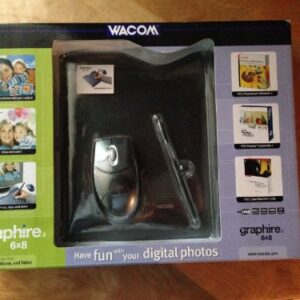 Wacom Graphire3 6X8 USB Tablet -Sapphire (CTE630SA)