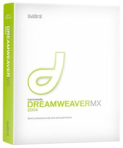 macromedia dreamweaver mx 2004 [old version]